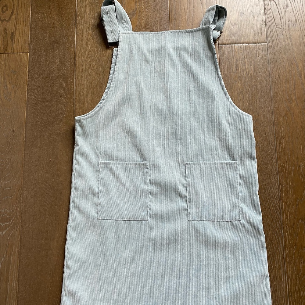 Pale blue overalls dress - Never worn!